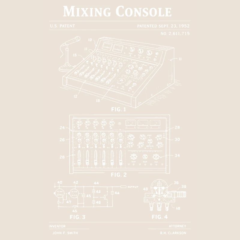 Console de mixage Blueprint
