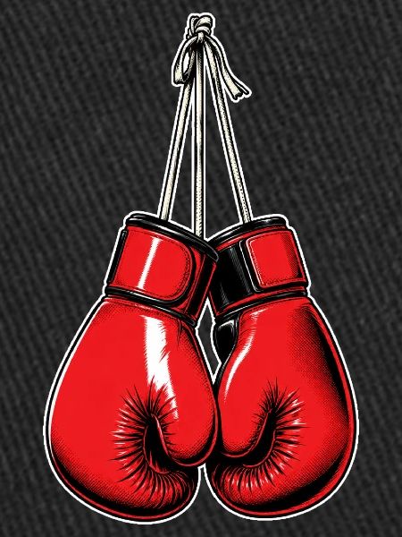 Rote Boxhandschuhe – Boxing & Fight