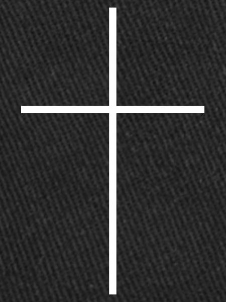 schmales Kreuz - Frontprint
