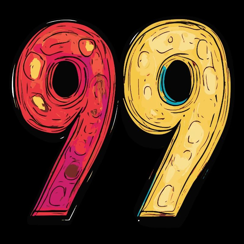 99 Symbole numérique