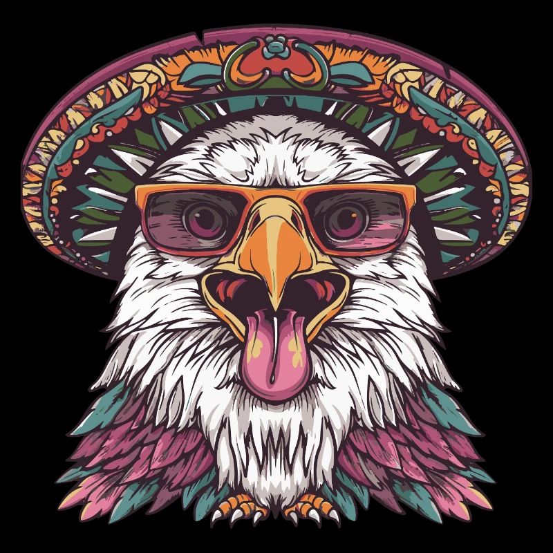 Adler Comic Lustig Sombrero