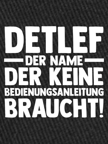 Prénom Detlef