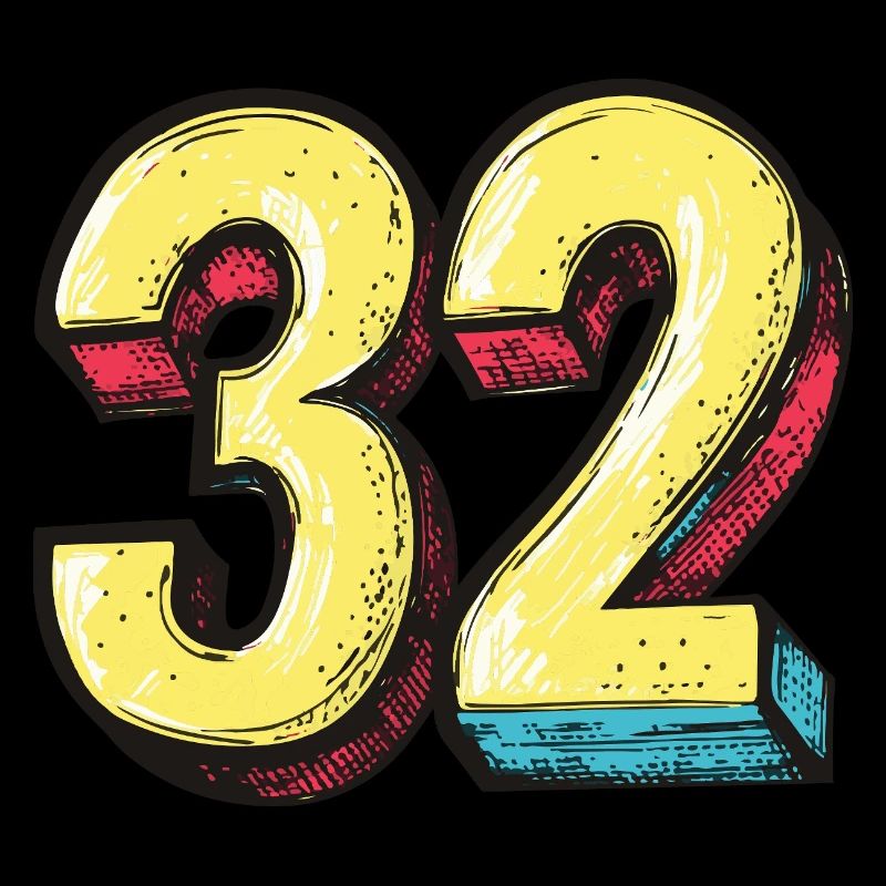 32 Symbole numérique