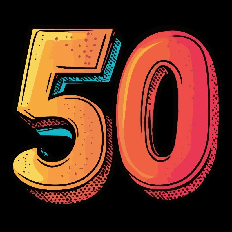 50 Number symbol