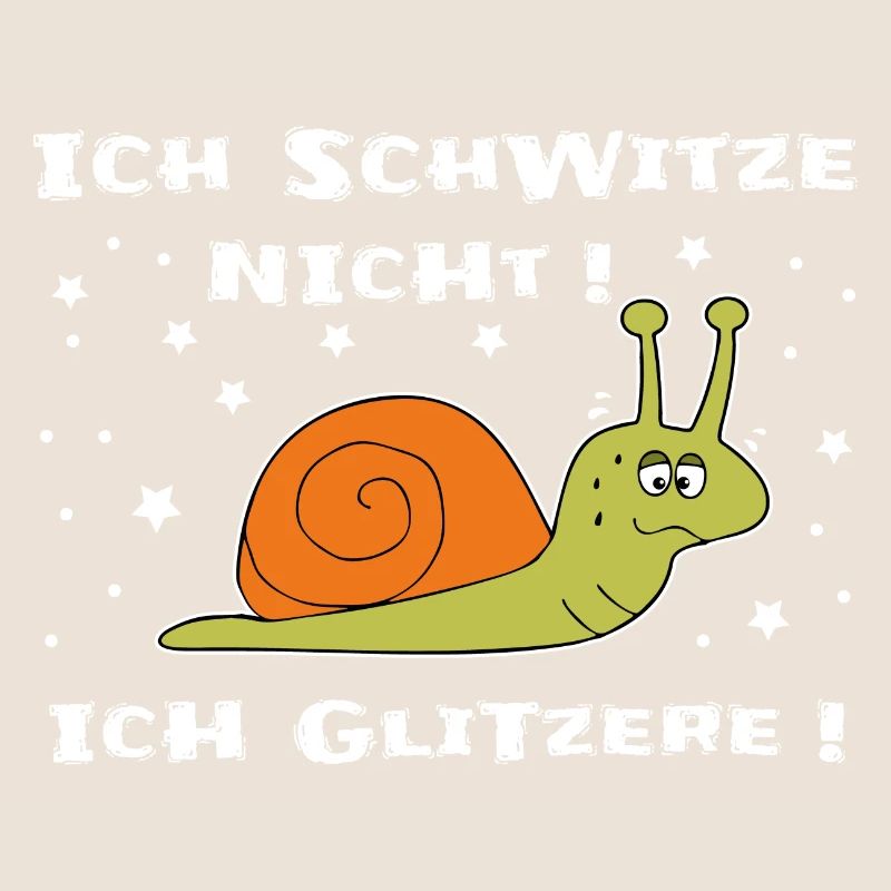 Ich schwitze nicht ich glitzere