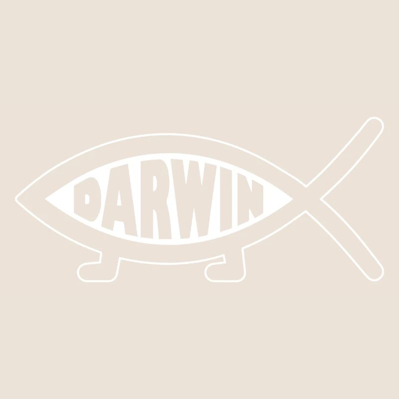 Darwin Fish - Evolution drôle