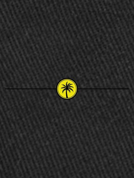Palm tree line icon
