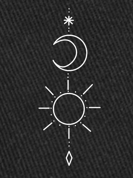 Star sun moon