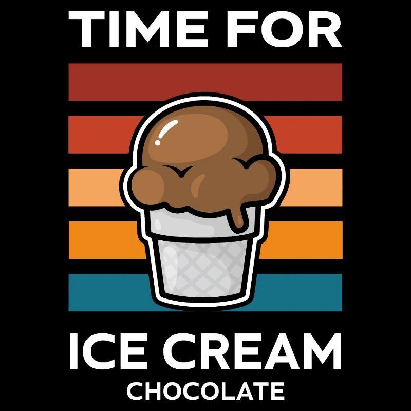 C’est l’heure de la crème glacée au chocolat