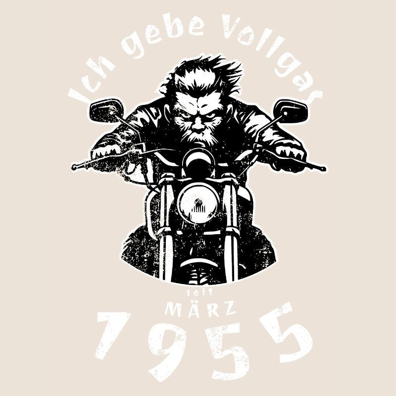 70. Geburtstag Ich gebe Vollgas seit 03/1955