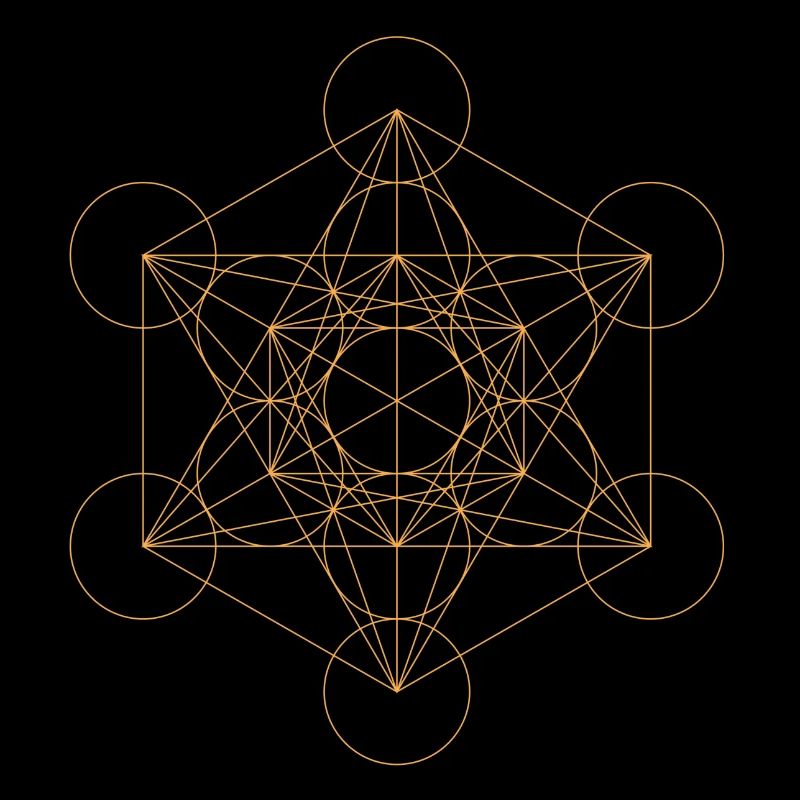 Metatrons Cube Or