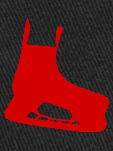 Ice skate red