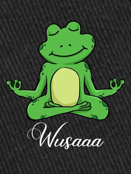 Auszeit Durchatmen Wusaaa Frosch