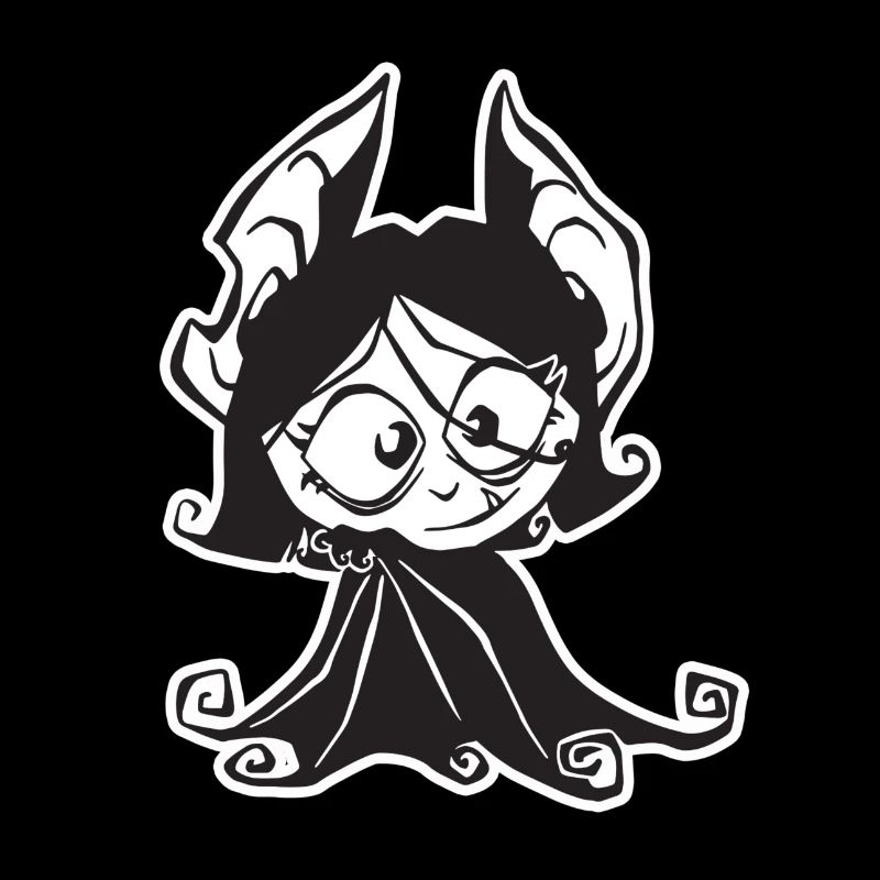 Vampir süßes Mädchen