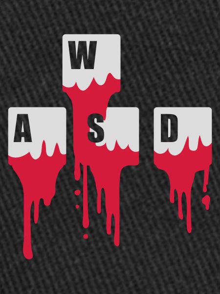 Computer Keyboard Keys WASD