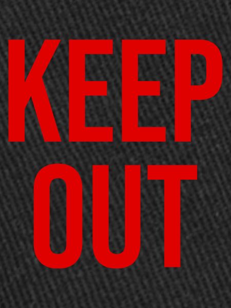 Keep out rouge