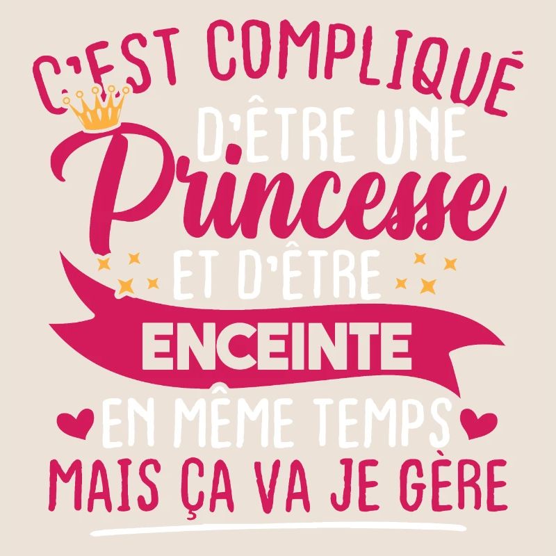 Une princesse et d'être enceinte