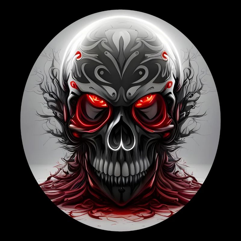 Darkside Design - Schädel Kunst 2