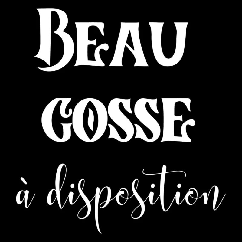 Beau gosse à disposition