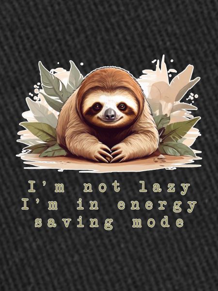 I'm not lazy