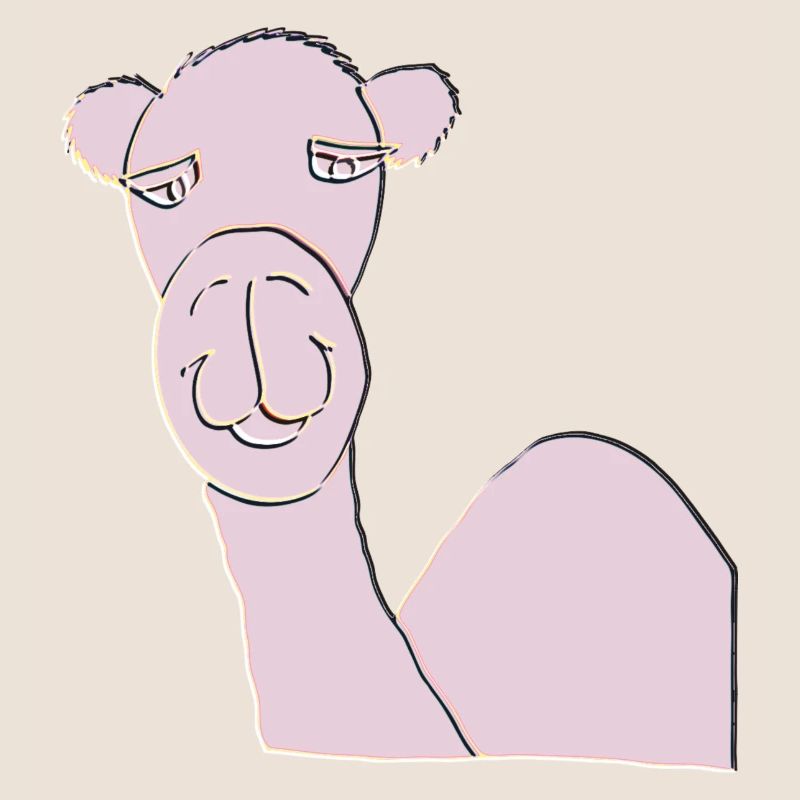 Rose camel