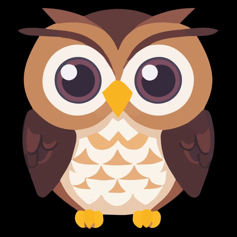 Uhu Eule Vogel baby