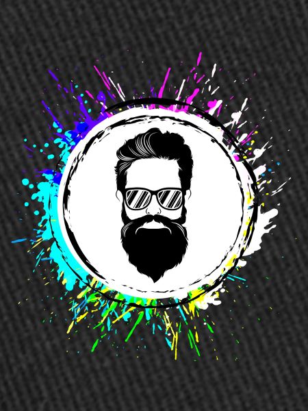 Face beard icon