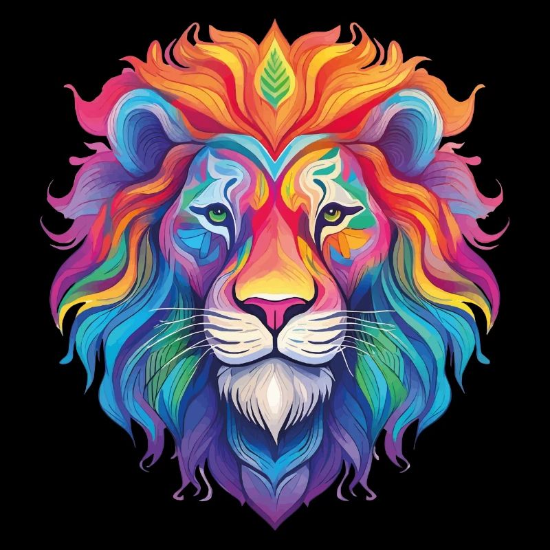 Regenbogen-Löwe