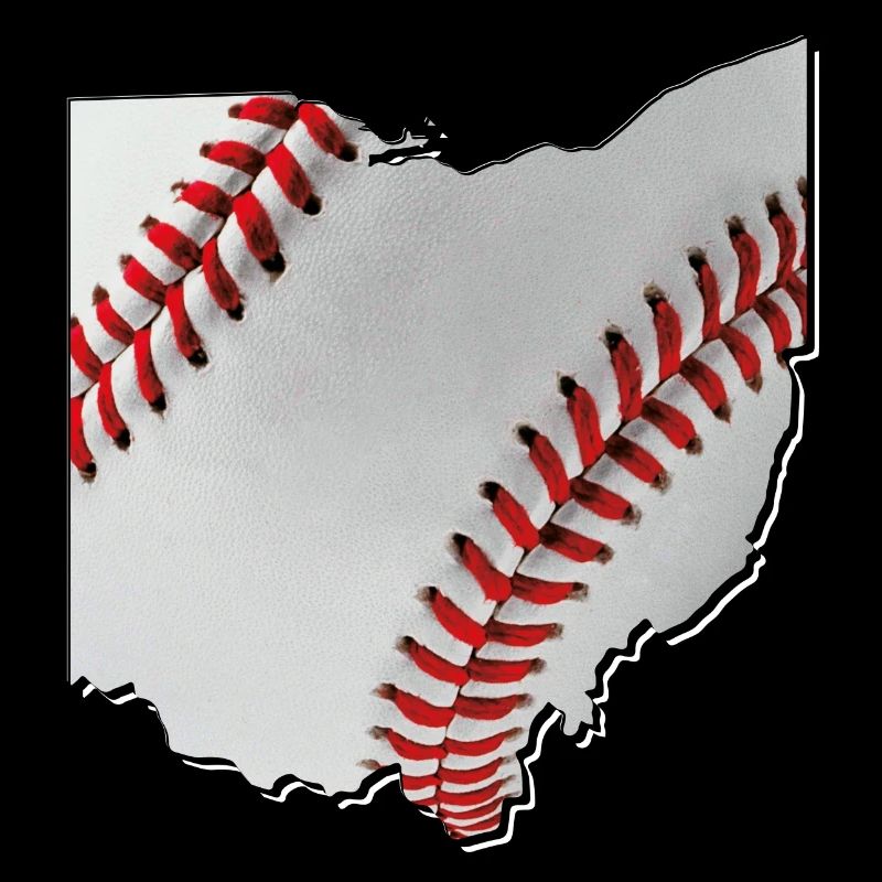 Ohio (États-Unis) | Vrai baseball | Carte