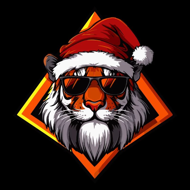 Tigre Noël Cool