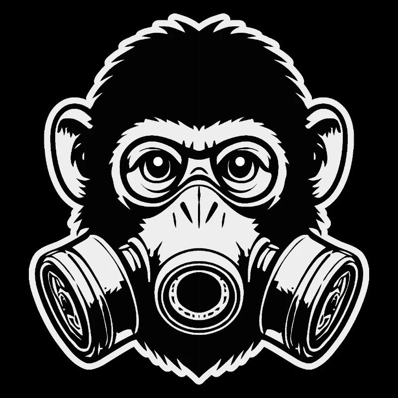 Monkey Gas Mask