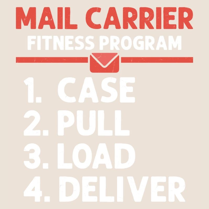 Mail Carrier Fitness Programm Mail Postal Worker