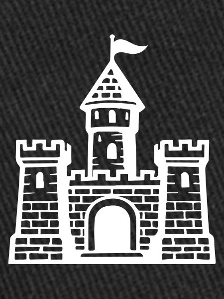 Castle Symbol Stone Wall