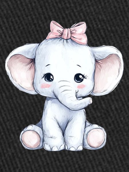 Mignon bébé éléphant