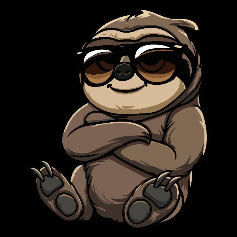 Sloth Cool Comic