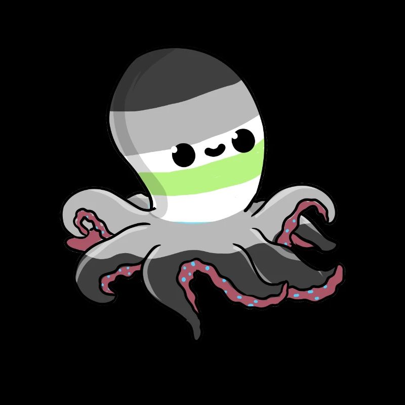 Agender Octopus Agender Pride
