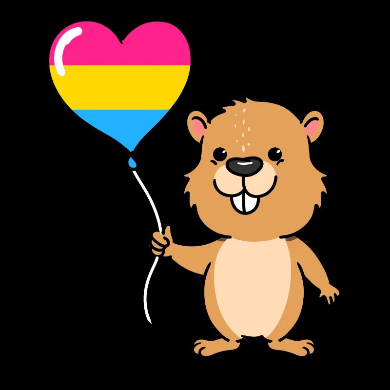 Castor Herzballon Pan Pride