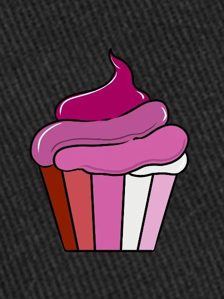 Lesbian Cupcake Lesbian Gift