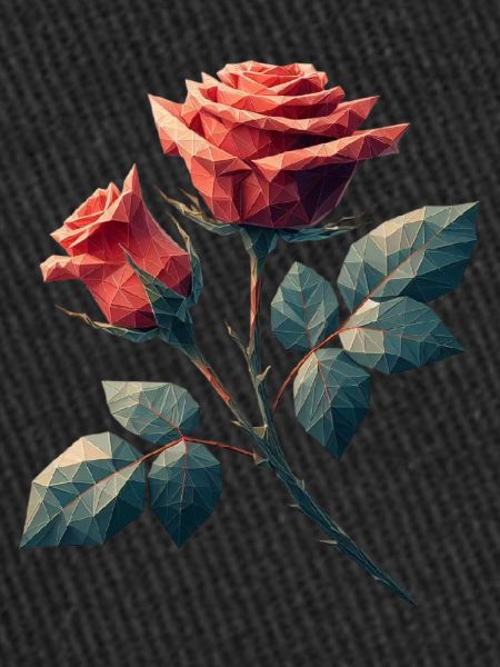 Polygone rose