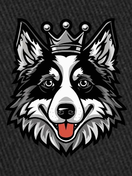 Border Collie Chien Couronne