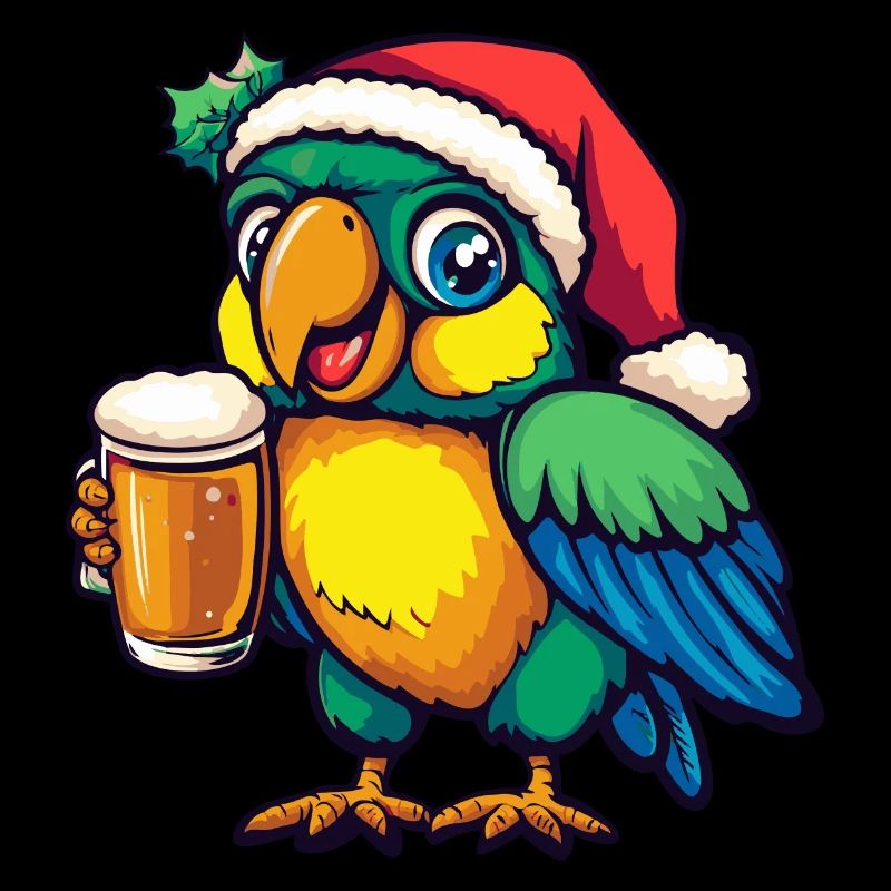 Papagai Bière Noël Noël