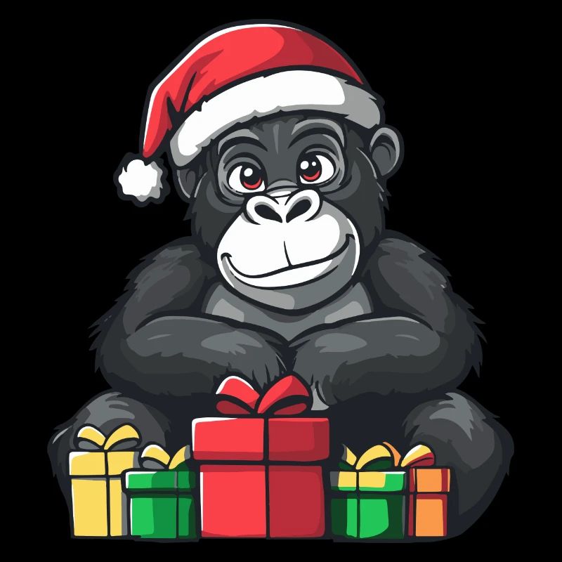 Cadeaux de Noël Gorille
