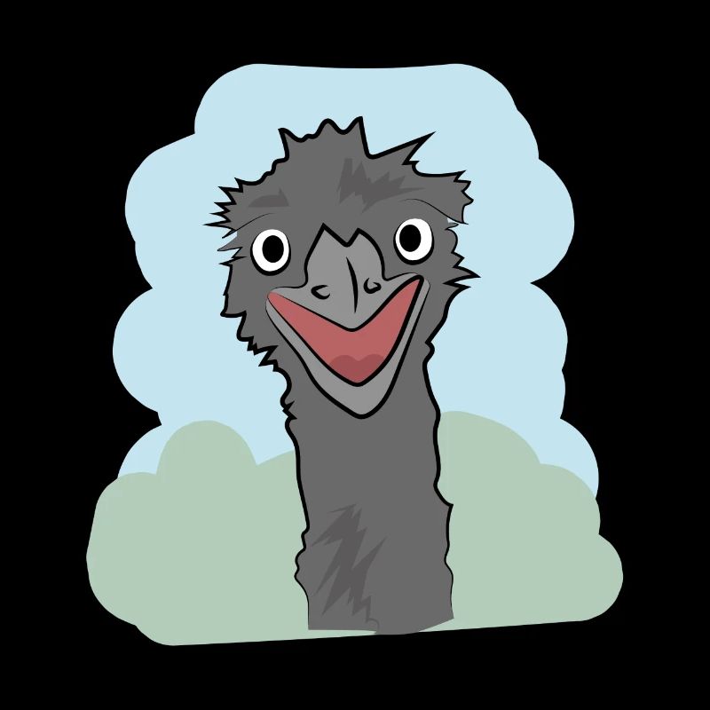 Illustrations Design "Emu Kisses"