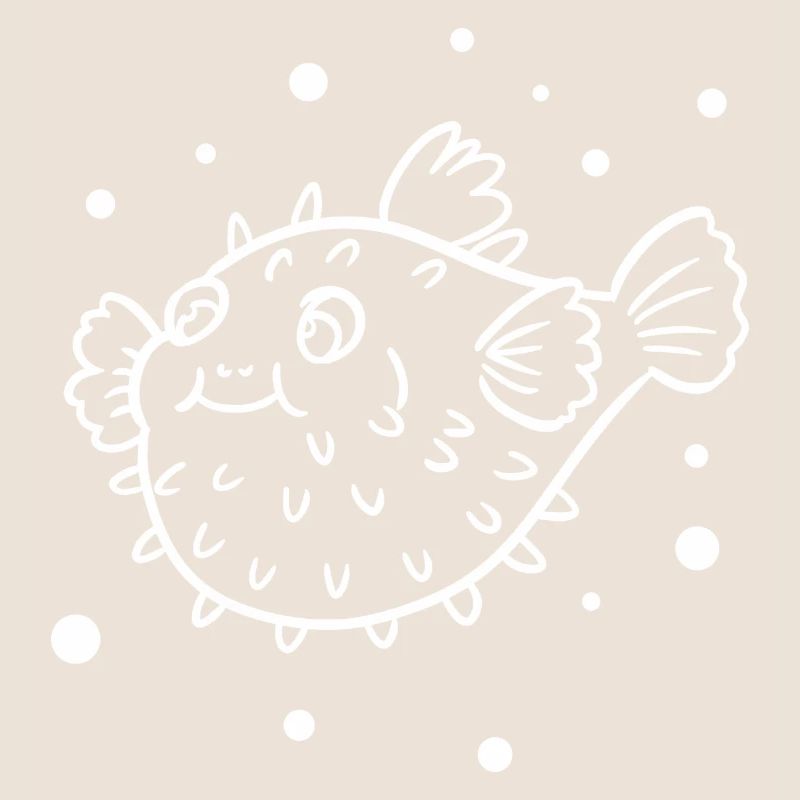 Thick puffer fish