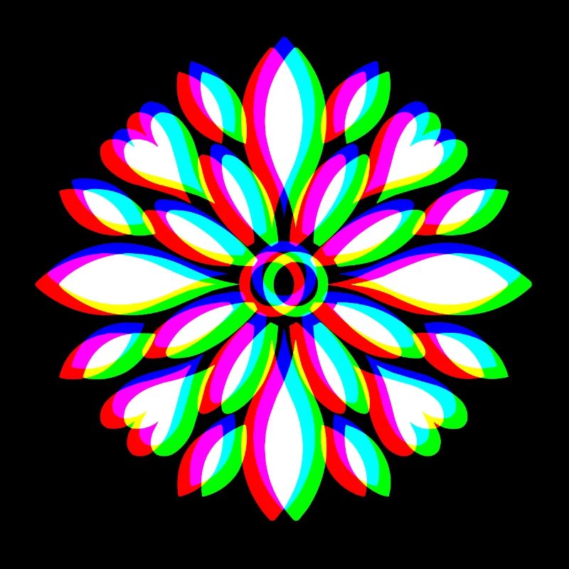 EDM Floral Mandala