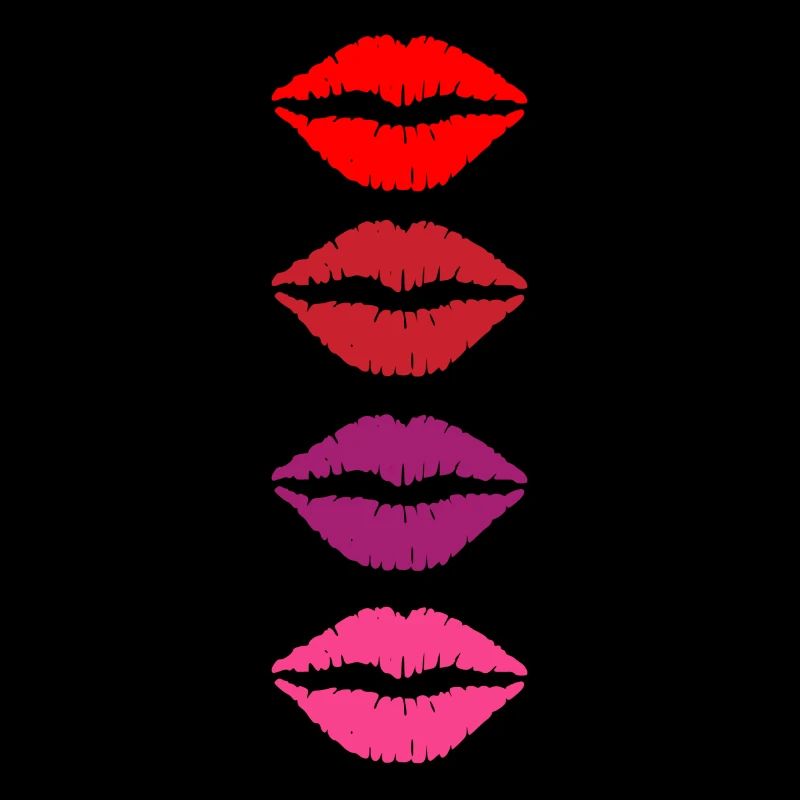 Bouche de rouge à lèvres
