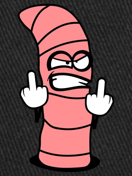 Evil worm design