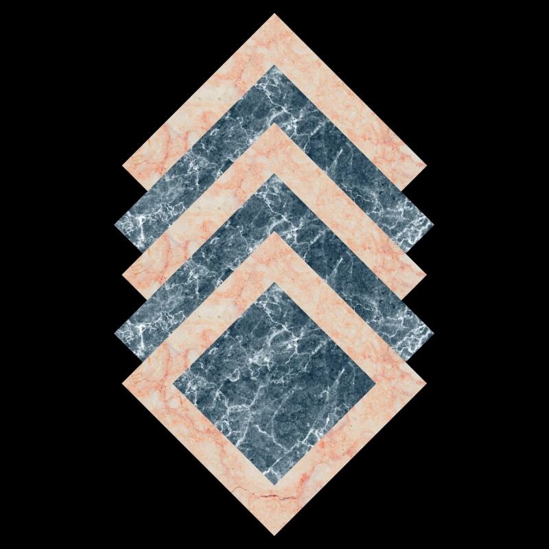 Marmor Geometrie Grafische Formen Geschenk