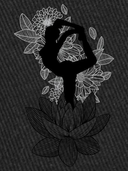 Silhouette King Pigeon Pose
