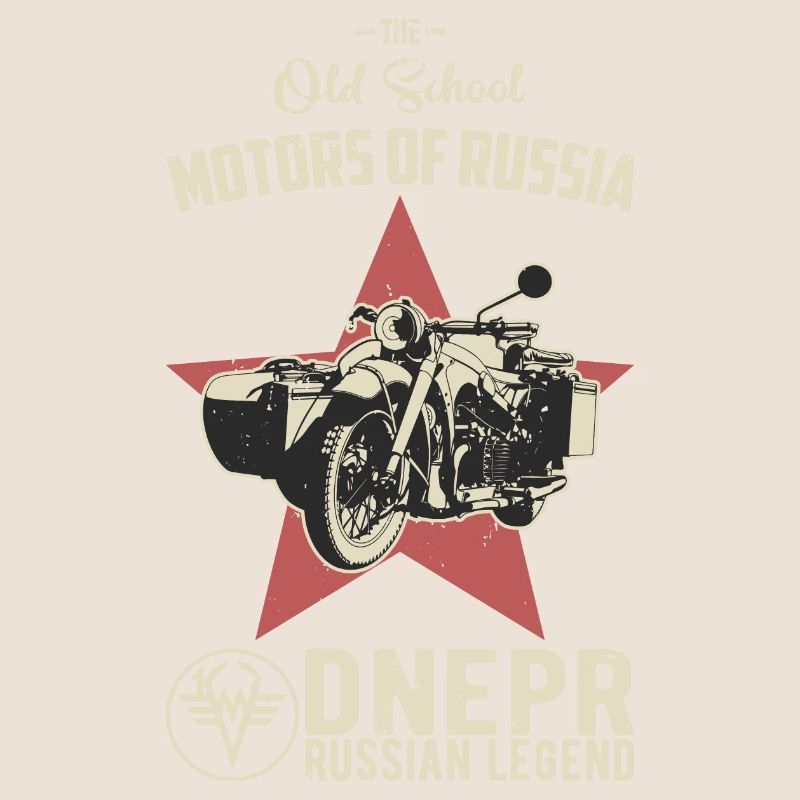 Dnepr Russian Legend Old School Sidecar Motorcycle